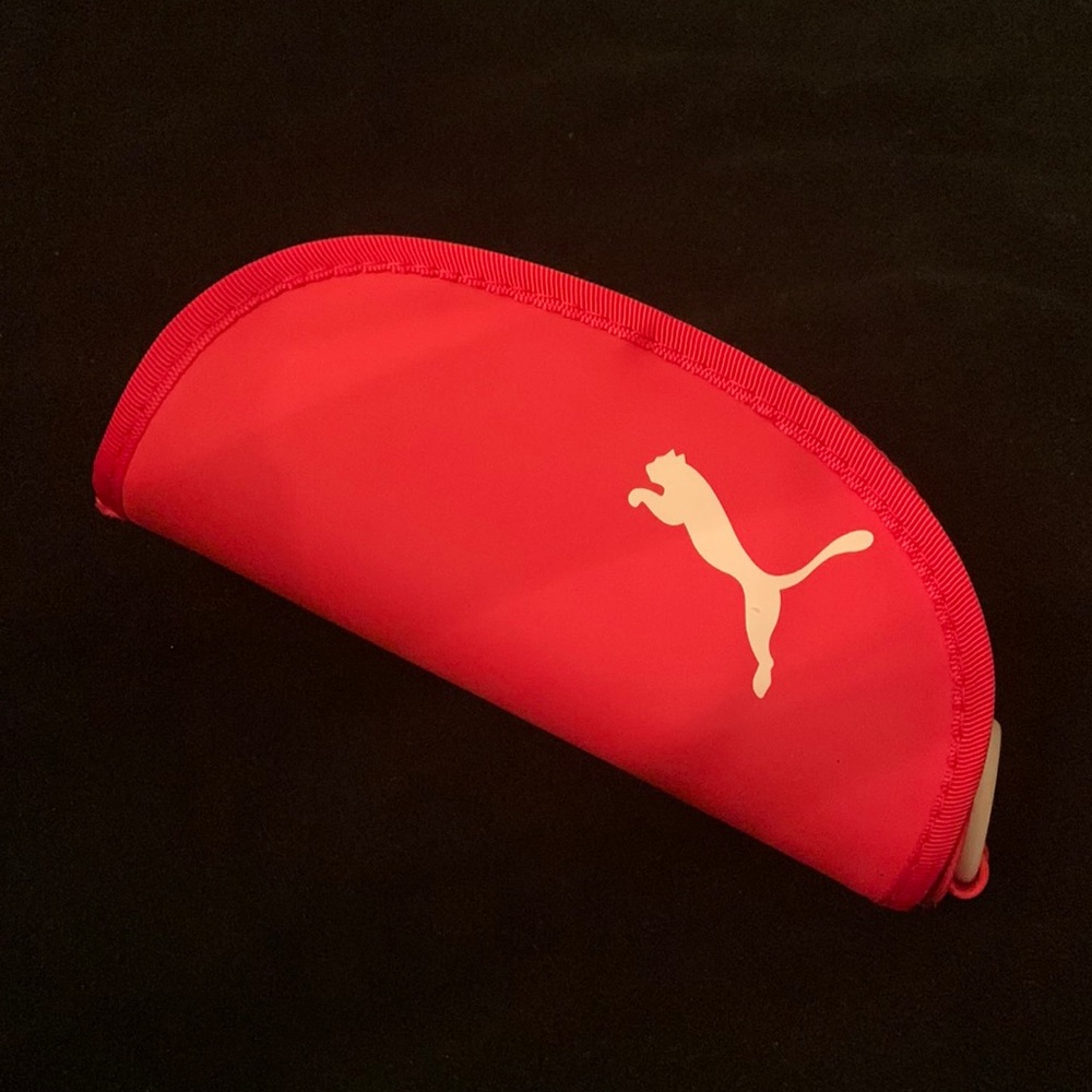 Puma Red Sunglasses Case Eyeware Half Moon